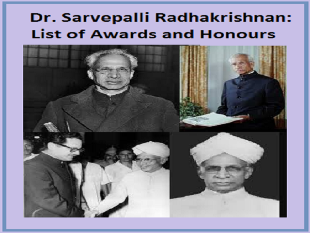 Dr. Sarvepalli Radhakrishnan