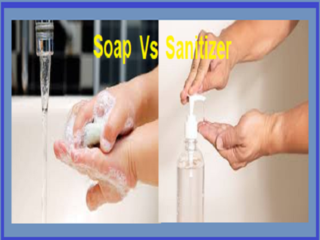  Which one is better Soap or Sanitizer?