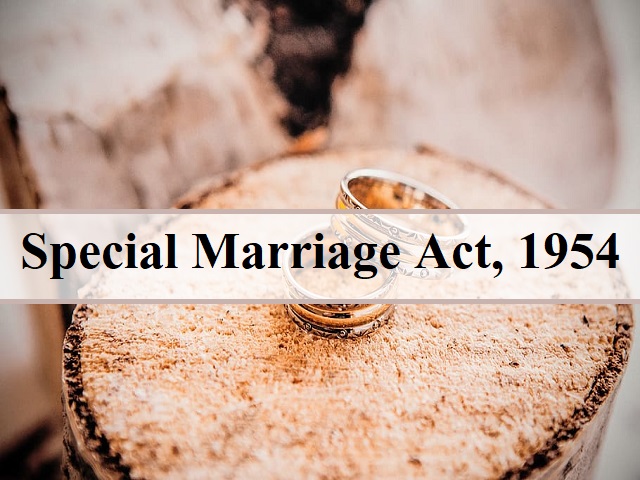 What Is The Special Marriage Act Of 1954 9654