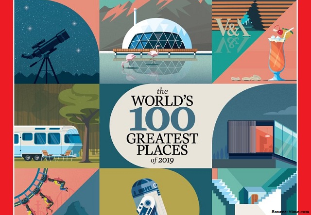 Time's 100 greatest places in world