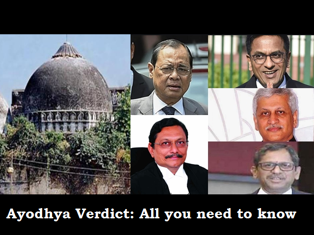 Ayodhya Verdict Out: All You Need To Know; Timeline Of Key Events