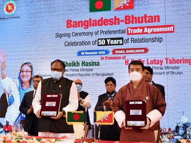 Bangladesh, Bhutan sign first-ever preferential trade agreement 