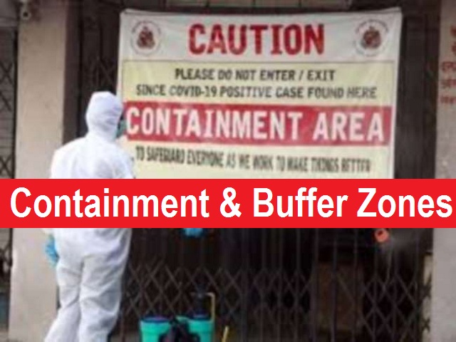 West Bengal Lockdown What Are Containment Buffer Zones Their Difference Full List Of Containment Zones In Kolkata