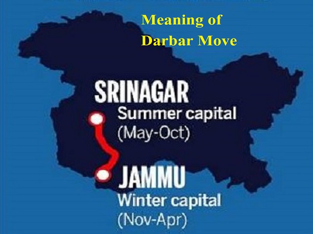 जम्मू-कश्मीर में दरबार मूव (Darbar Move) क्या है?