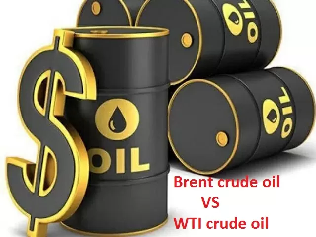Brent crude oil VS WTI crude oil benchmark 