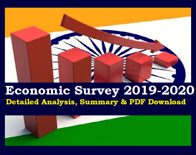 Economic Survey 2020 Highlights Get Detailed Analysis & Summary PDF