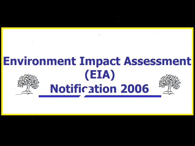 EIA notification 2006