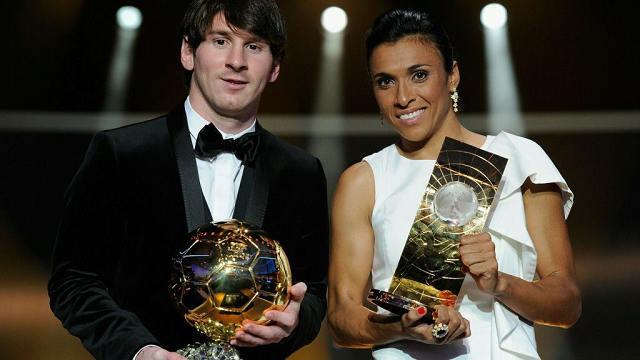 FIFA Football Awards - How many appearances have these four