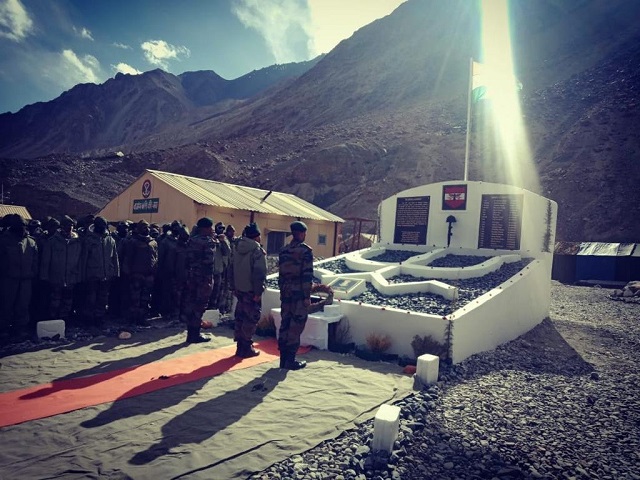 Indian Army builds war memorial for 20 soldiers who martyred in Galwan ...