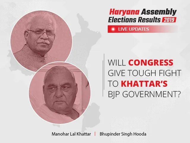 Haryana Election Results 2019 Highlights: BJP To Stake Claim To Form ...