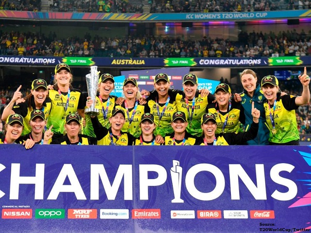 ICC Women's T20 World Cup Final 2020 Australia beat India by 85 runs