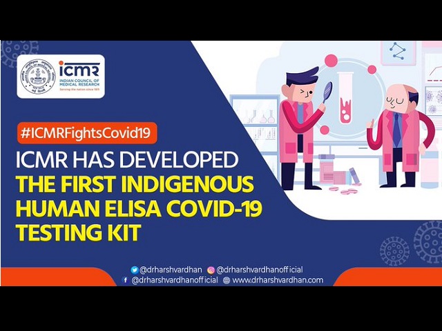 ICMR develops first indigenous test kit