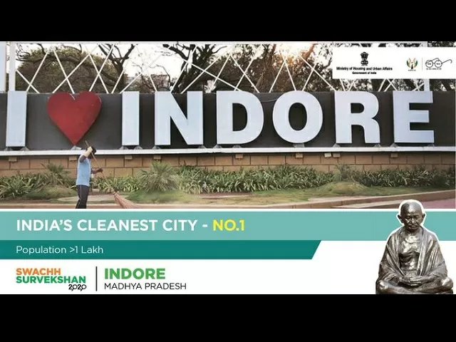 Swachh Survekshan 2020 Ranking List: Indore Ranked As India's Cleanest ...