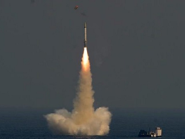 K4 Ballistic Missile Launch