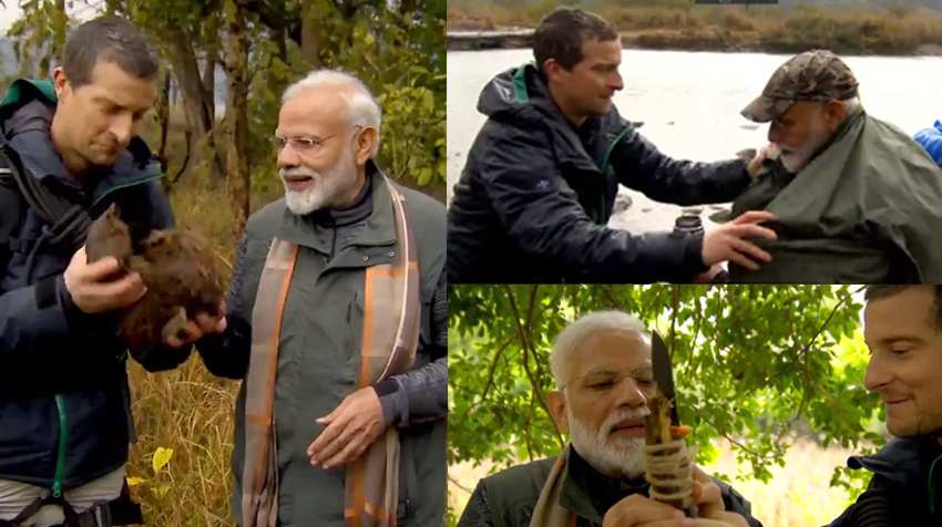 modi man vs wild