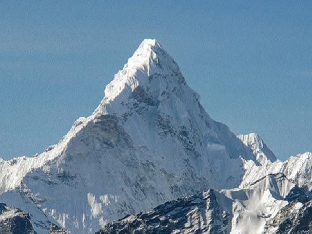 Mount Everest new height
