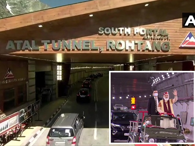 Atal Tunnel: PM Narendra Modi inaugurates world’s longest highway tunnel at Rohtang