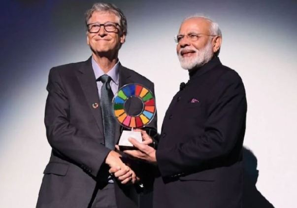 प्रधानमंत्री नरेंद्र मोदी ‘ग्लोबल गोलकीपर अवार्ड’ से सम्मानित