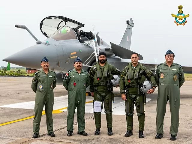 Rafale In India: All Five Rafale Fighter Jets Land At Ambala Air Base