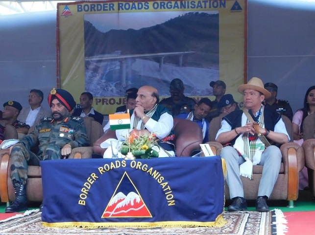 Rajnath Singh in Arunachal Pradesh