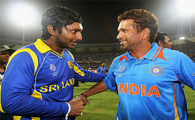 Sachin and Sangakkara