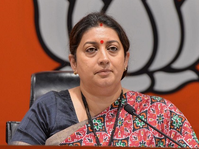 Union Minister Smriti Irani tests positive for COVID-19