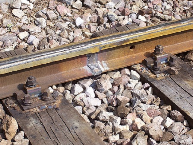 Stones on Rail Track