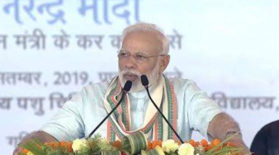 प्रधानमंत्री नरेंद्र मोदी ने 'स्वच्छता ही सेवा-2019' अभियान का शुभारंभ किया