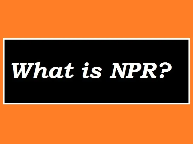 What is NPR?