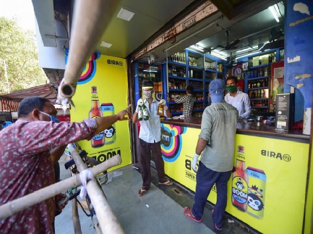 Liquor sales amid COVID-19