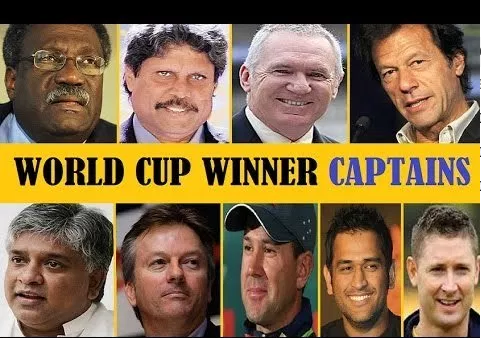 ICC World Cup Winning Captains