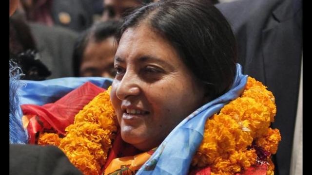 विद्या देवी भंडारी दूसरी बार नेपाल की राष्ट्रपति निर्वाचित