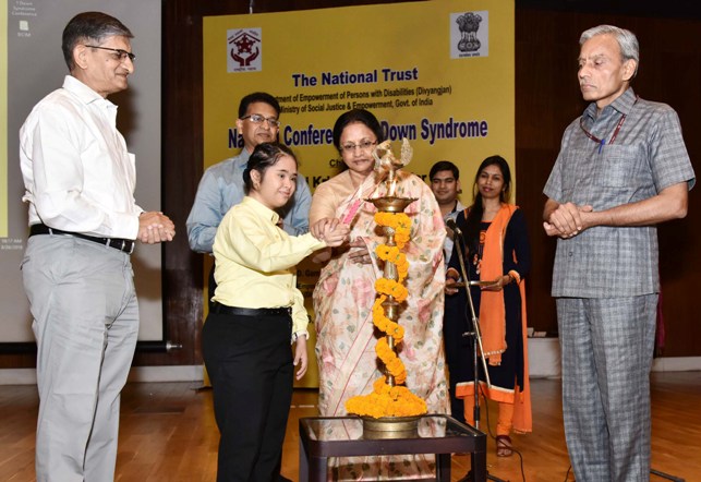 डाउन सिंड्रोम पर राष्ट्रीय सम्मेलन आयोजित किया गया