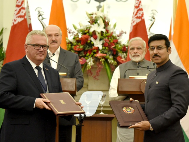 India, Belarus sign 10 pacts to expand cooperation