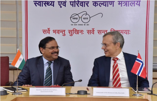 India and Norway sign Letter of Intent to extend cooperation in health sector