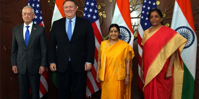2+2 Dialogue: India-US sign historic COMCASA agreement