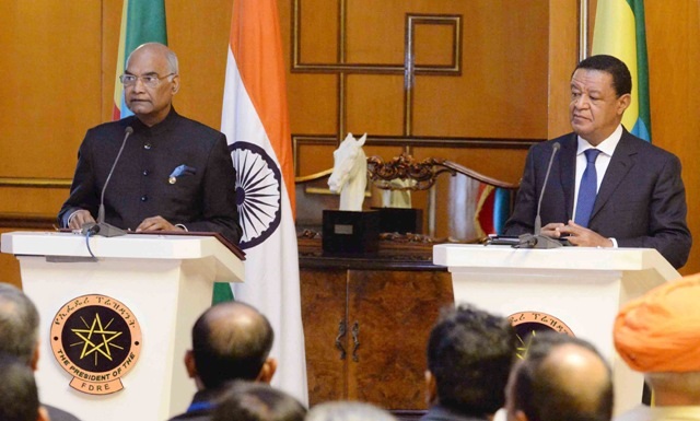 India, Ethiopia sign agreements on trade, communication