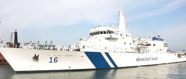India’s first indigenously built offshore patrol vessel handed to Coast Guard