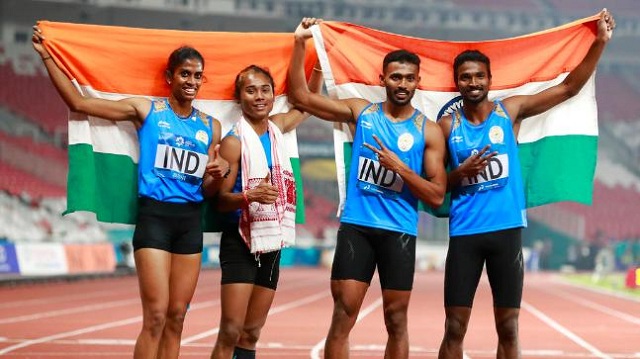 India’s mixed relay silver in Asian Games to be upgraded to gold