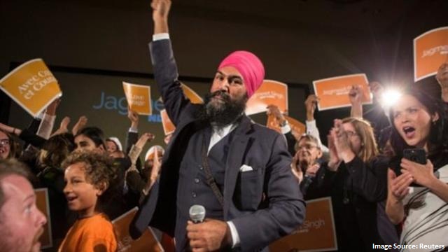Jagmeet Singh becomes first Sikh politician to lead Canada’s major New Democratic Party