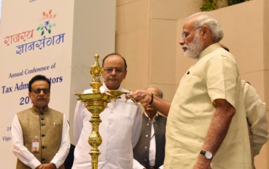 PM Modi inaugurates annual conference ‘Rajaswa Gyan Sangam’ in Delhi