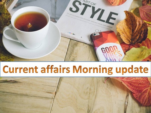 Morning Current Affairs: 5 October 2017