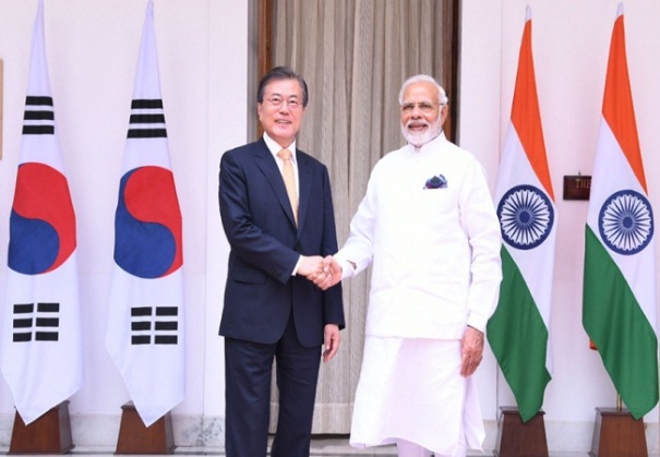 India, South Korea sign 7 MoUs