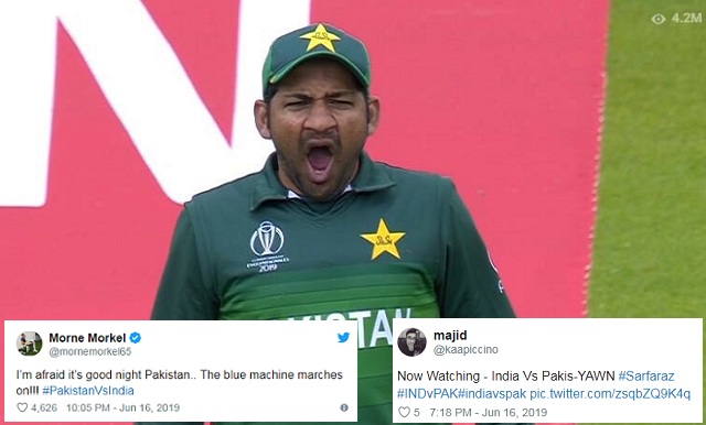 Pakistani fans epic reaction on Twitter after losing to India in World ...