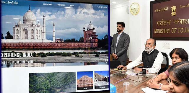 Tourism Ministry launches new Incredible India website