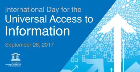 International Day for Universal Access to Information 2017