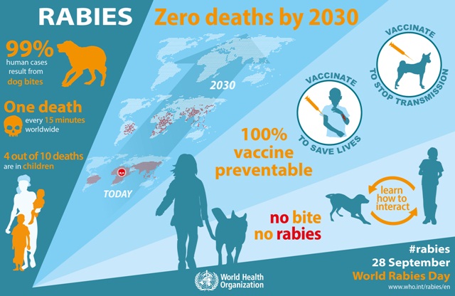 World Rabies Day observed with theme Rabies: Zero by 30