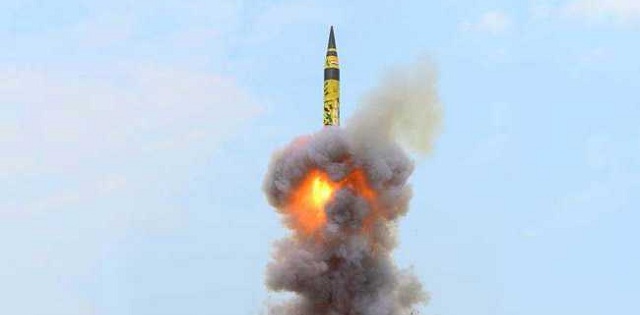 India successfully test-fires Agni-5 ballistic missile