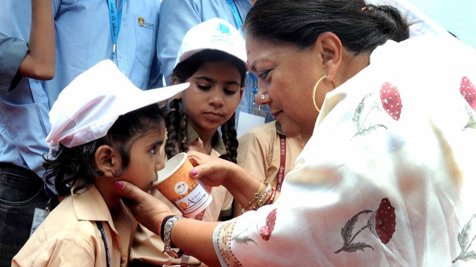 राजस्थान सरकार ने 62 लाख बच्चों के लिए अन्नपूर्णा दुग्ध योजना आरंभ की