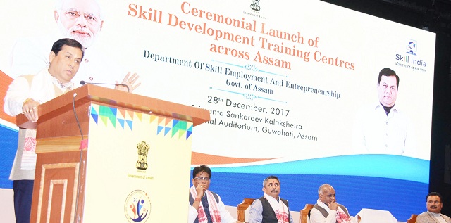 Assam CM launches skill development training centres